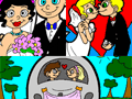 Wedding Couple Coloring