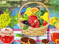 Summer Food Table Decoration