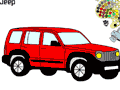 Coloring The Jeep